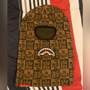 Limited Edition ski mask. “Sharks in Paris”